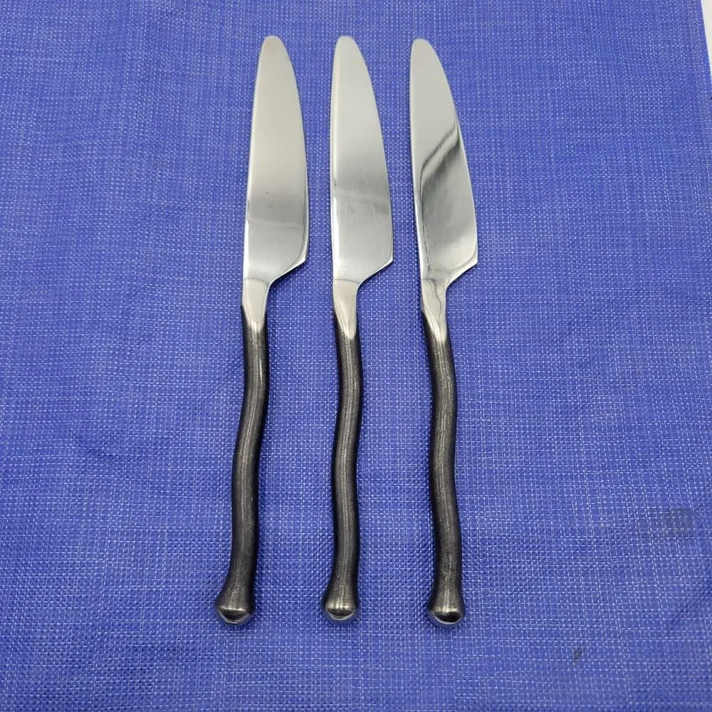Gourmet Settings MONTANA Stainless GS Set of 3 Pcs Dinner Knives